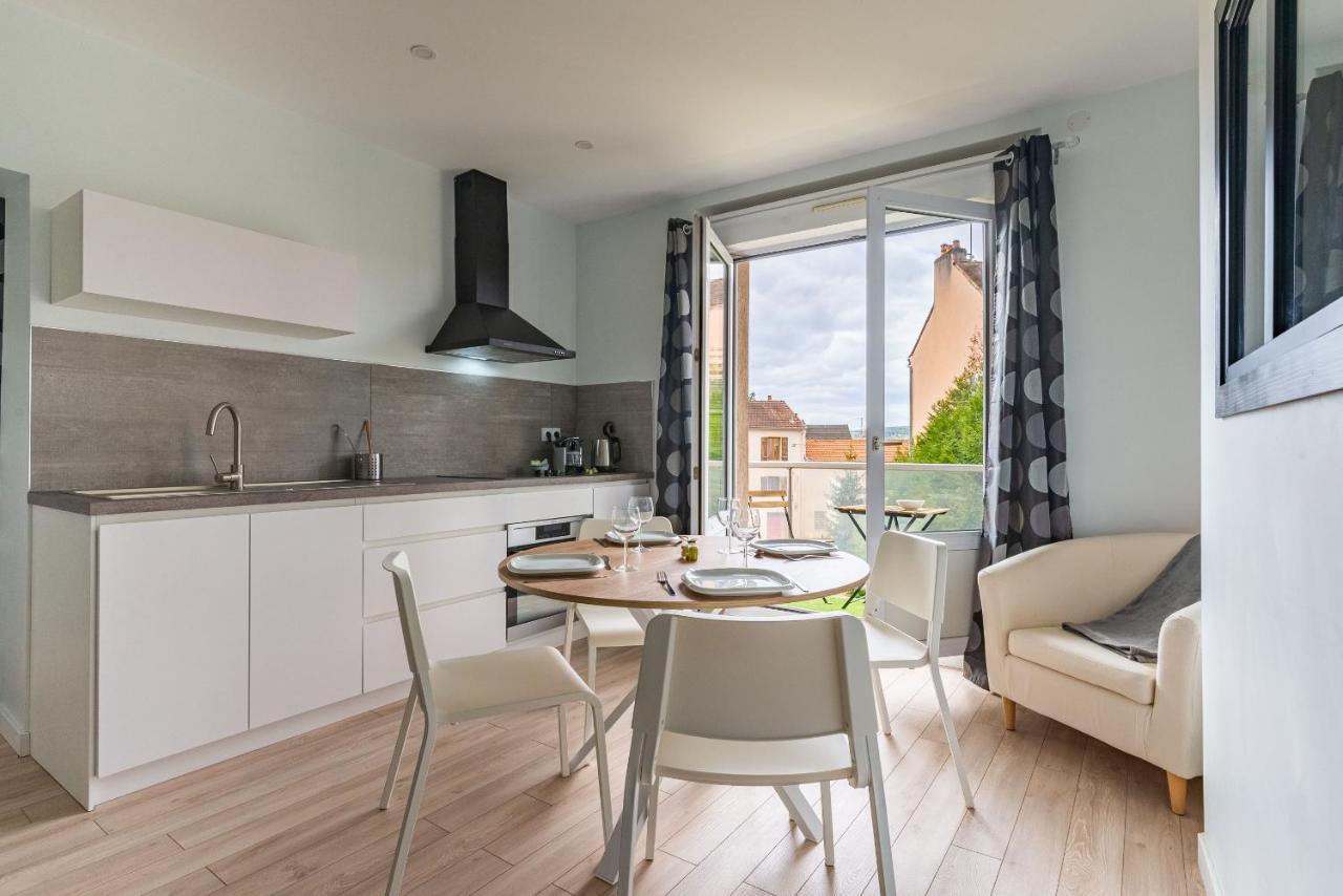Apartament "Le Marmuzot" - Confort - Calme - Parking Free Dijon Zewnętrze zdjęcie